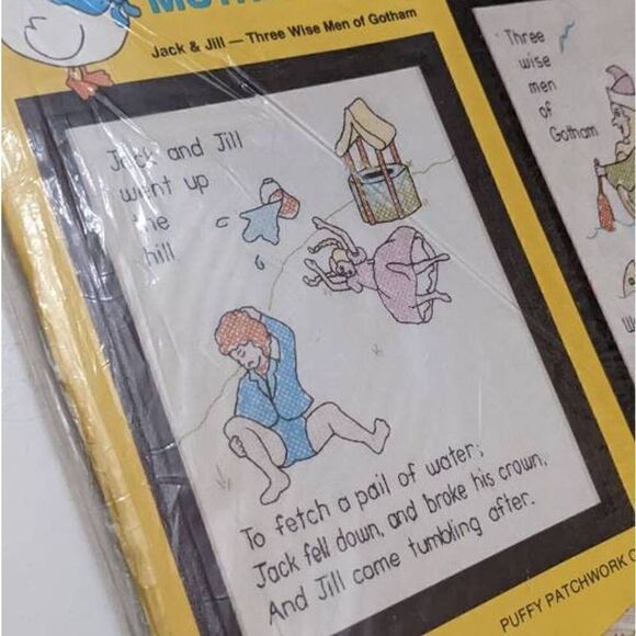 Soo-z Sampler Kit S154 Nursery Rhymes Sealed Jack And Jill Three Wise Men VTG - Picture 2 of 6